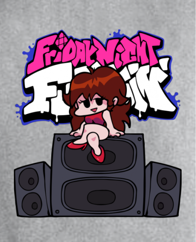 Džemperis Friday night funkin girlfriend